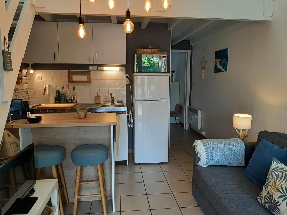 Charmante Villa Patio Avec Terrasse : Proche Plages Et Centre, Ideale Pour 4 Personnes - Fr-1-239-789 카브레톤 외부 사진